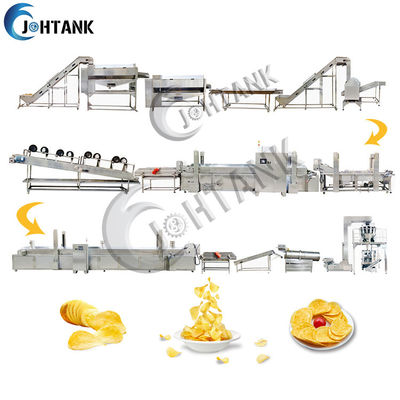 500kg/H batata Chips Production Line, negócio de Chips Making Machine For Small da batata
