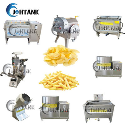 Banana do banana-da-terra e batata Chips Making Machine Semi Automatic