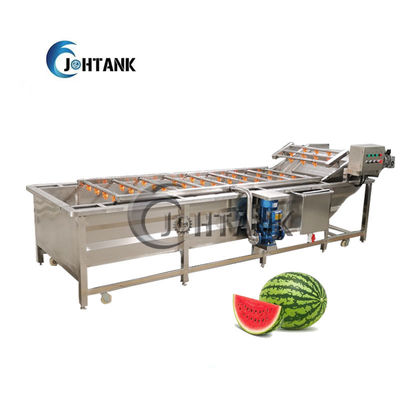 Linha de processamento industrial das frutas e legumes