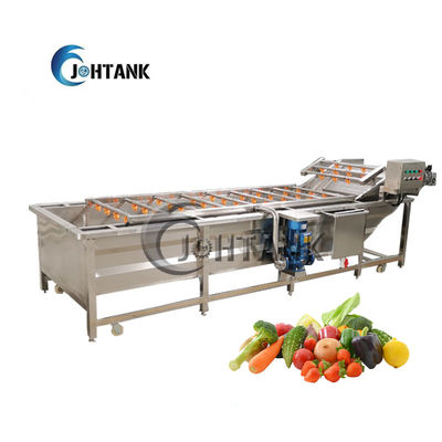 Máquina de lavar frondosa do vegetal de fruto do produto comestível SUS304 industrial
