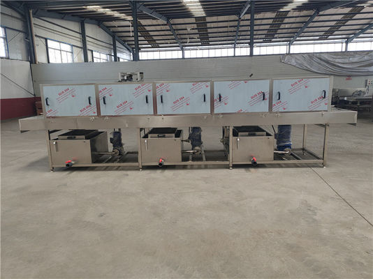 Da máquina plástica da arruela da cesta das aves domésticas esterilização de alta pressão do pulverizador