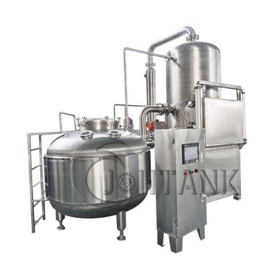 Máquina 500kg/h da frigideira de Fried Oyster Mushroom Chips Vacuum