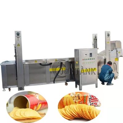 Aquecimento diesel de fritura contínuo do gás elétrico da máquina do produto comestível