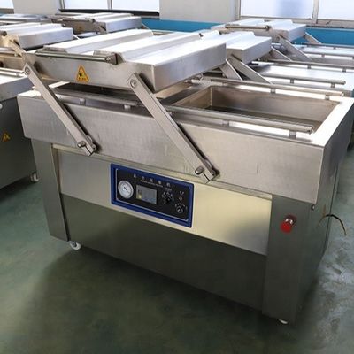 Máquina de embalagem dobro do vácuo da câmara para a carne do vegetal de fruto do arroz