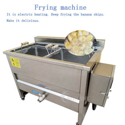 KG/H de aço inoxidável de Chips Potato Chips Making Line da banana do banana-da-terra 100