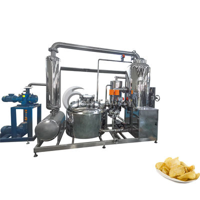 Máquina alta da frigideira do vácuo da produtividade para a fábrica do alimento de petisco
