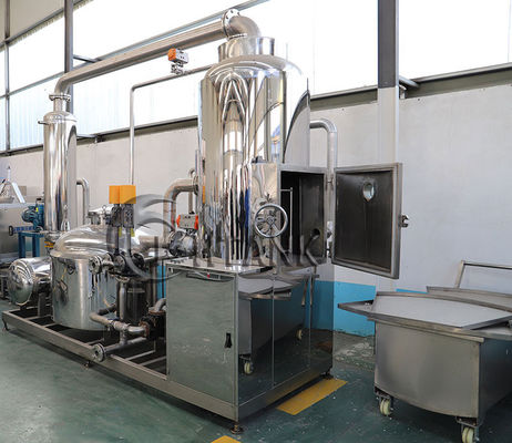 Máquina alta da frigideira do vácuo da produtividade para a fábrica do alimento de petisco