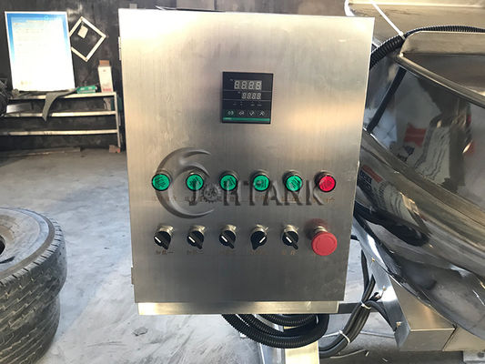 Chaleira Jacketed dobro de aço inoxidável que cozinha a chaleira com misturador
