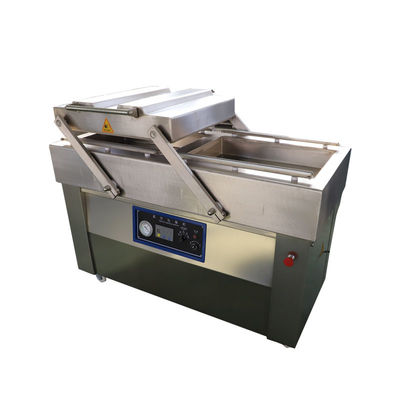 máquina de empacotamento 220V do vácuo da câmara do dobro 2kW 380V