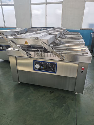 máquina de empacotamento 220V do vácuo da câmara do dobro 2kW 380V