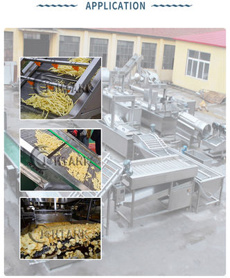 500kg/H batata Chips Production Line, negócio de Chips Making Machine For Small da batata