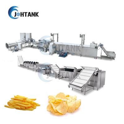 50kg/H batata Chips Production Line, banana totalmente automático Chips Making Machine