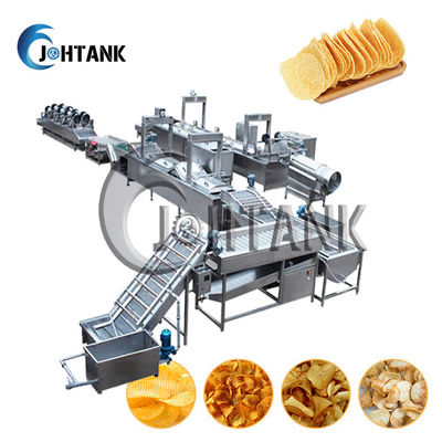 linha de produção congelada 500kg/H das batatas fritas, máquina totalmente automático das batatas fritas