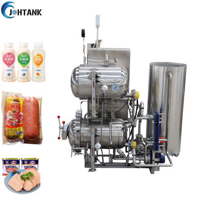 máquina do esterilizador do alimento 9kW, máquina da esterilização do malote da retorta