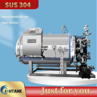 Controle enlatado do PLC de Tuna Food Autoclave Retort Sterilizer
