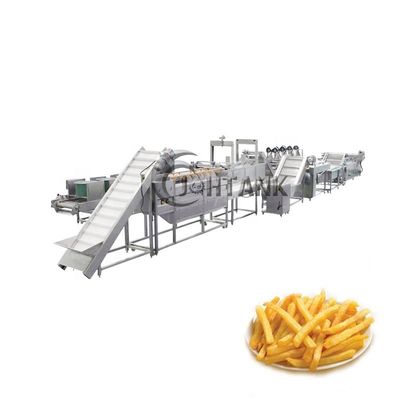 Batatas fritas do banana-da-terra da banana que fabricam a máquina