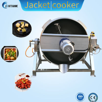 Do vapor elétrico do vapor de 100 galões fogão Jacketed com agitador