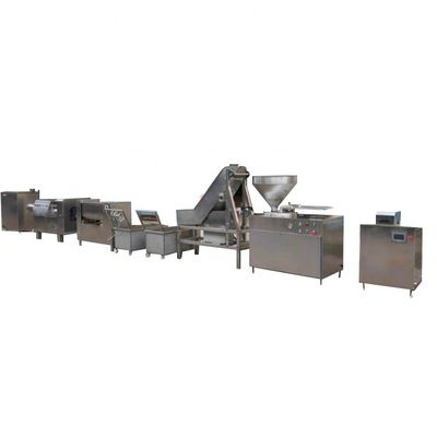 Linha de produção hidráulica Multifunction 1000kg/H da salsicha
