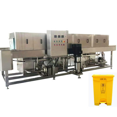 Ovo plástico Tray Basket Washer Machine do aquecimento de vapor