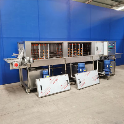 Máquina industrial da arruela da cesta do alimento, máquina de lavar da caixa plástica