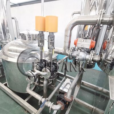 A banana do abacaxi frita a máquina 500kg/h da frigideira do vácuo