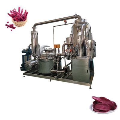 Batata doce Chips Vacuum Frying Machine de Peaberry da morango