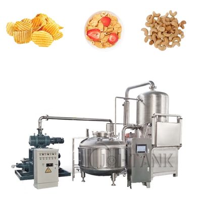 Batata doce Chips Vacuum Frying Machine de Peaberry da morango
