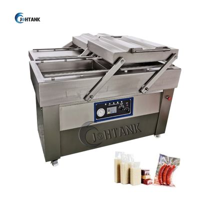 Máquina dupla 1.5KW do aferidor do vácuo da câmara do arroz dos vegetais do alimento