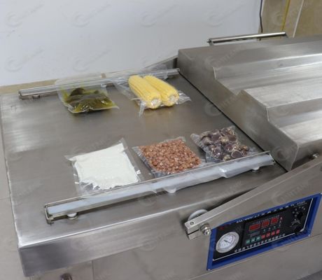 Máquina de embalagem crua do vácuo da câmara dos vegetais de frutos do bife dos doces