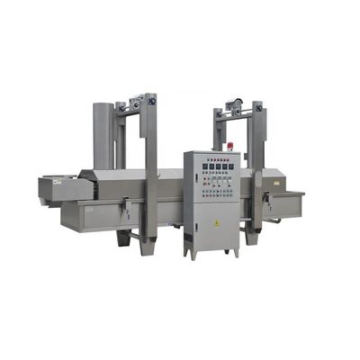 máquina contínua da frigideira 200kg/H para microplaquetas de batata do banana-da-terra da banana das batatas fritas