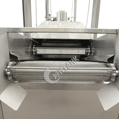 máquina contínua da frigideira 200kg/H para microplaquetas de batata do banana-da-terra da banana das batatas fritas