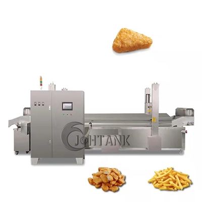 O dobro do CE cerca a máquina de fritura contínua automática