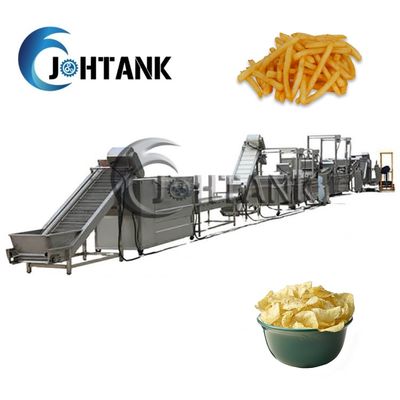 Batata automática completa Chips Making Machine do composto, Fried Plantain Chips Production Line