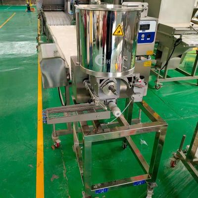 Hamburguer automático Patty Chicken Nuggets Processing Machine da torta de carne que faz a máquina